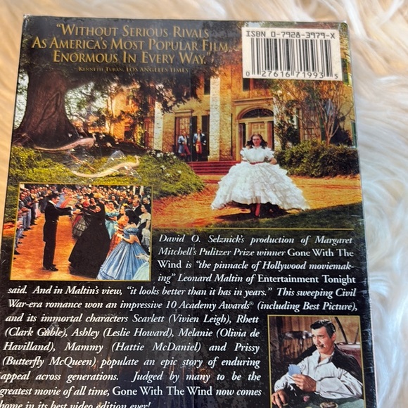 Gone with the Wind VHS Tape - Picture 5 of 6